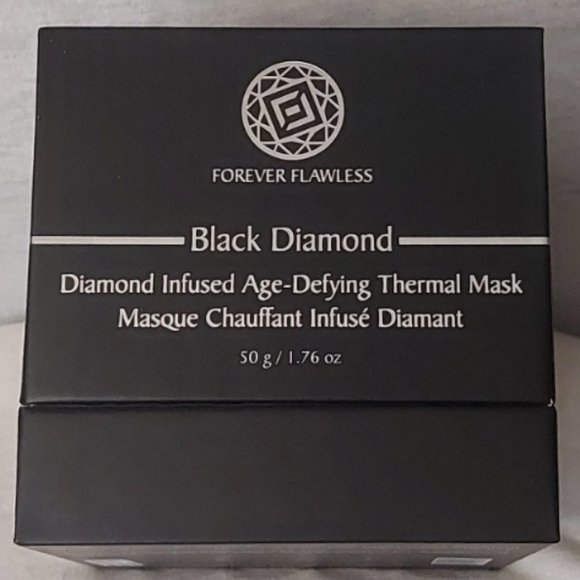 FOREVER FLAWLESS BLACK DIAMOND INFUSED AGE DEFYING THERMAL MASK-1.76 oz/50 g-NEW